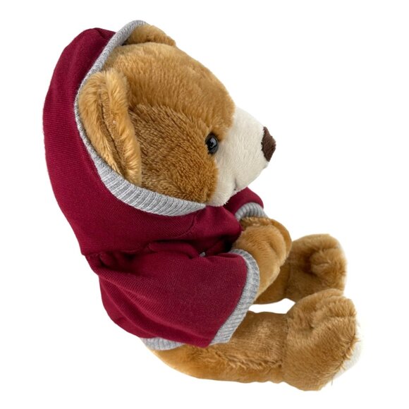 Dan Dee Collectors Choice Brown Teddy Bear w/Magnetic Hands Hooded Sweatshirt - Picture 4 of 10